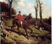 unknow artist Classical hunting fox, Equestrian and Beautiful Horses, 040. USA oil painting artist